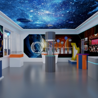 现在科技学校展厅
