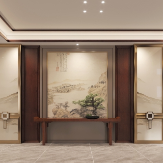 新中式一楼过道2 (2)