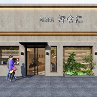 原木风门头