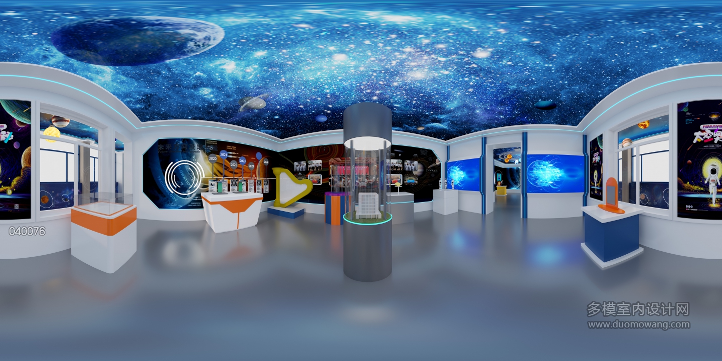 现在科技学校展厅