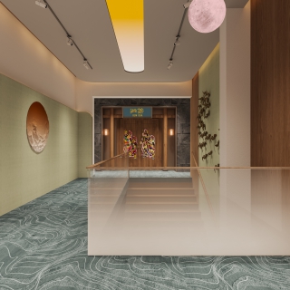 现代楼梯间