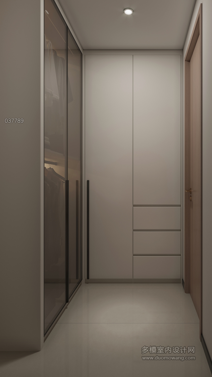 现代衣帽间