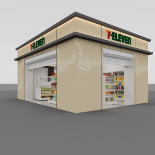 现代便利店门头1