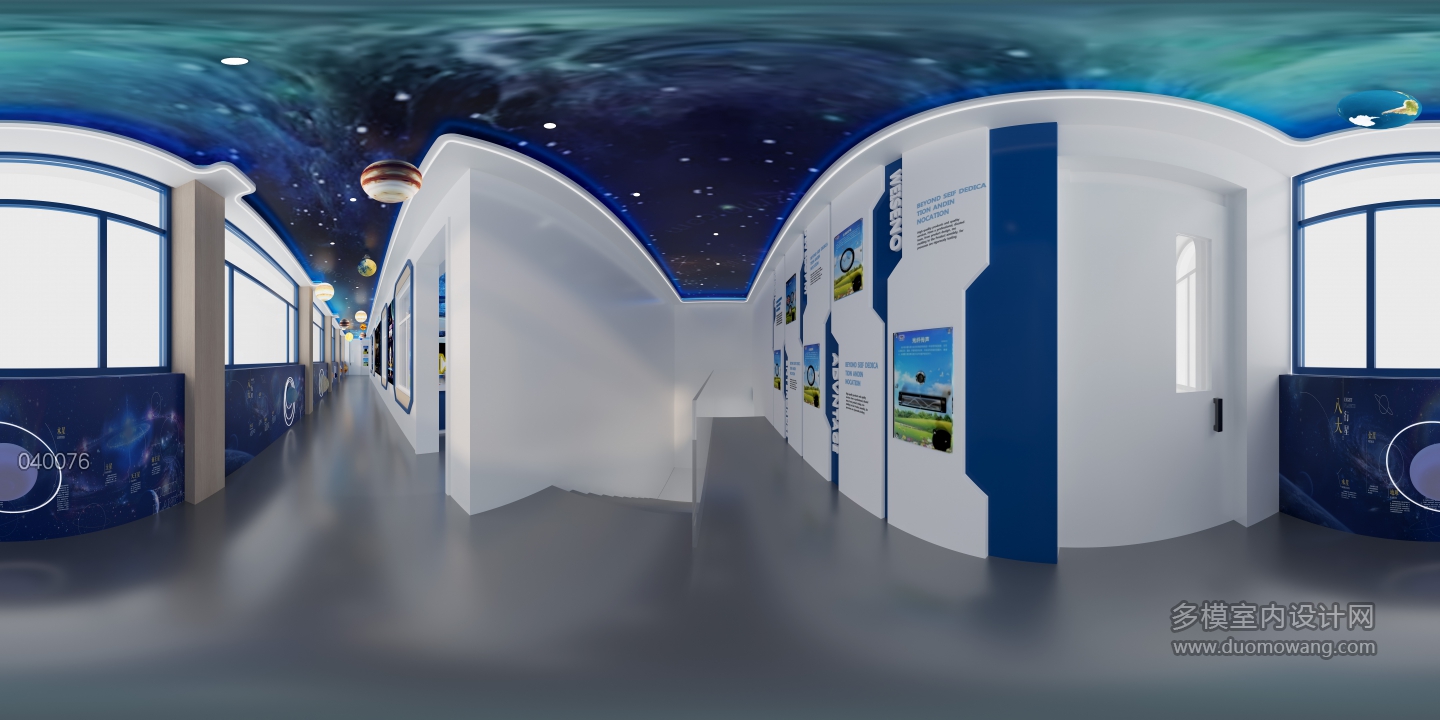 现在科技学校展厅