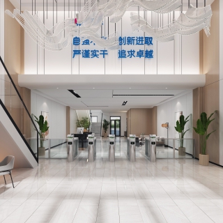 现代大厅静态
