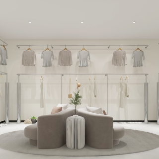 现代服装店1F高订区