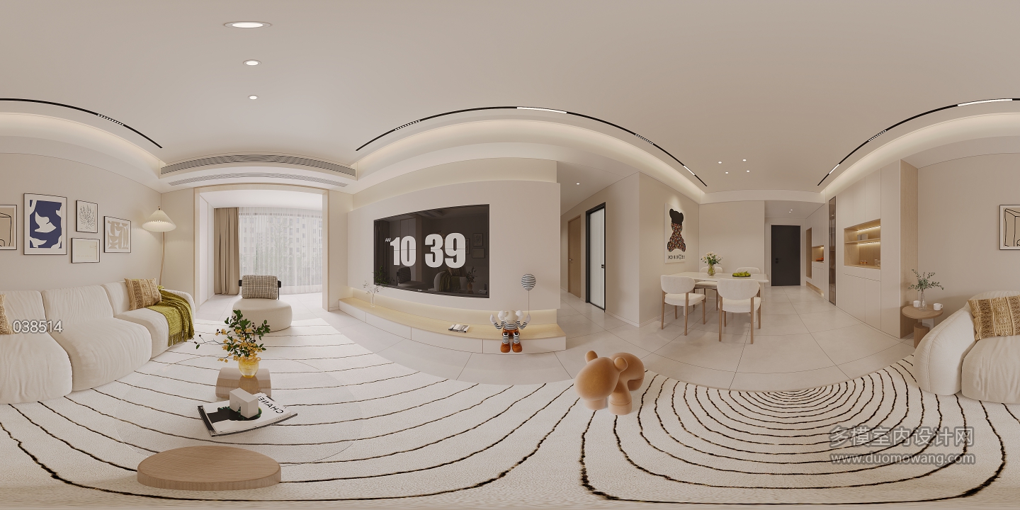 现代客厅360