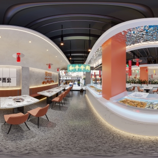 现代火锅店