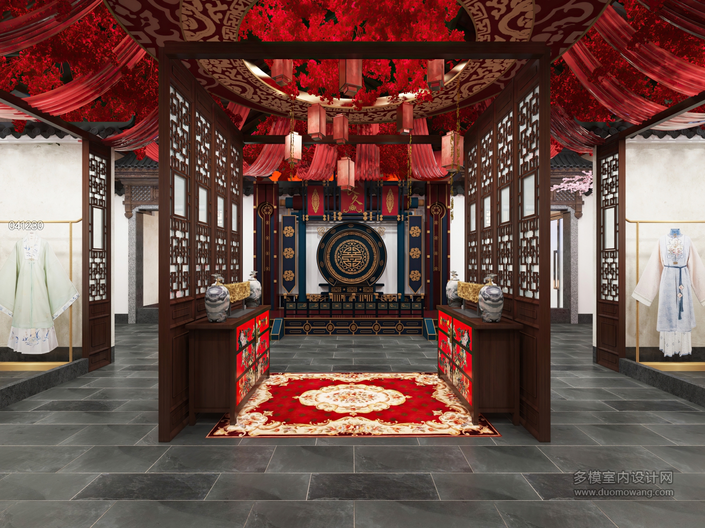 中式 婚馆 红装展区-2 (1)