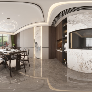 新中式大餐厅 360