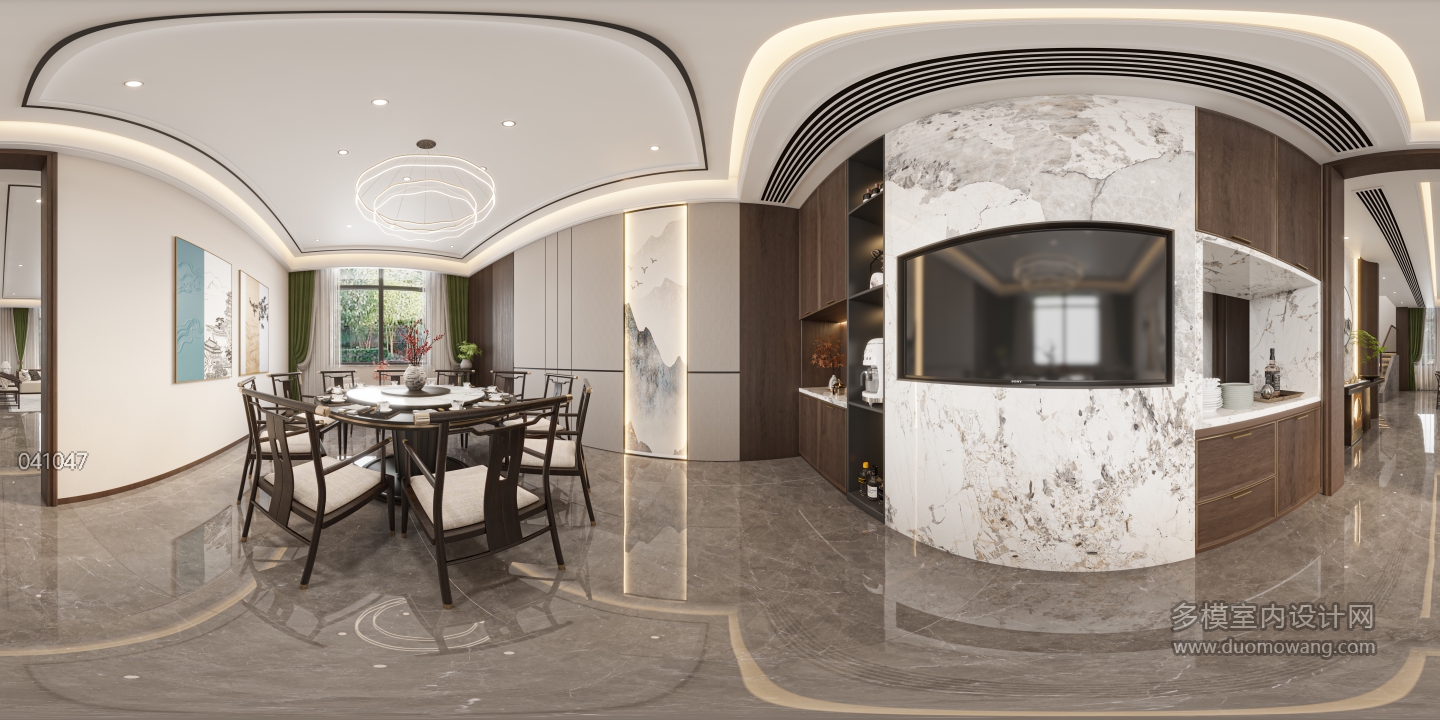 新中式大餐厅 360