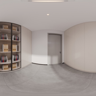 现代-1楼资料室全景