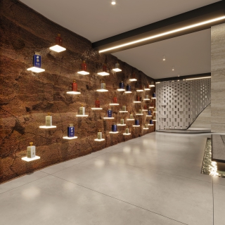酒器具展示区