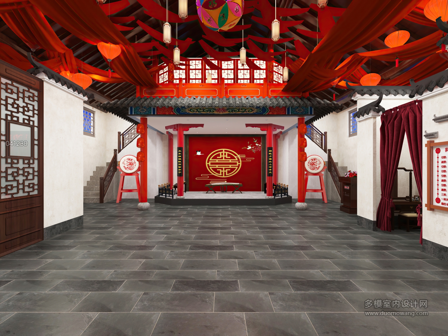 中式 婚馆绣台 (1)