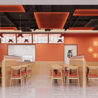 现代餐饮店