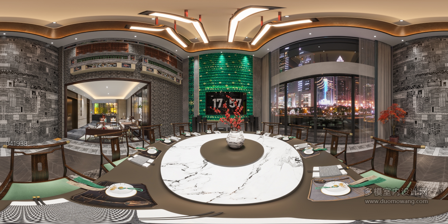 新中式餐厅360