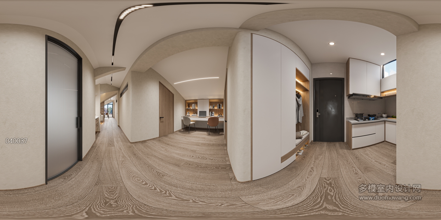 现代玄关 360