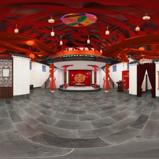 中式 婚馆婚服区全景 (1)