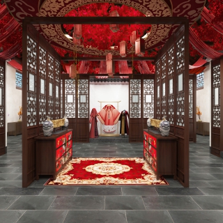 中式 婚馆 红装展区-1 (1)