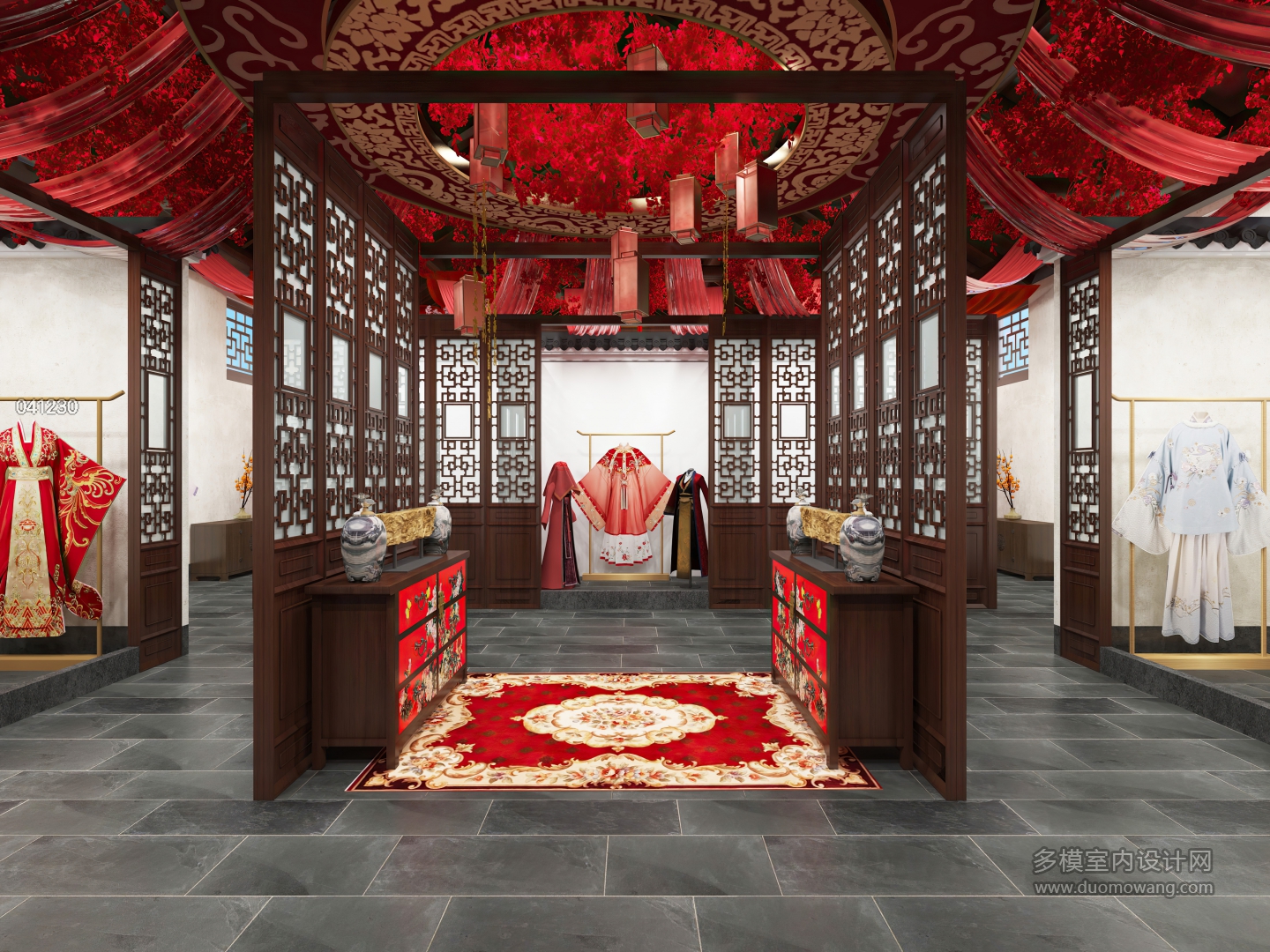 中式 婚馆 红装展区-1 (1)