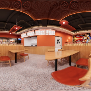 现代餐饮店