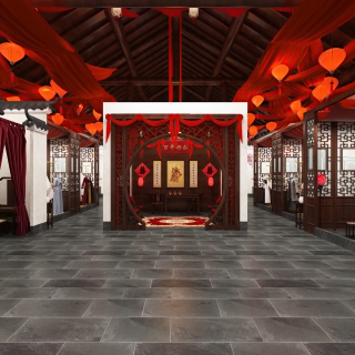 中式 婚馆大厅-3 (1)