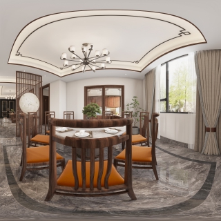 新中式餐桌全