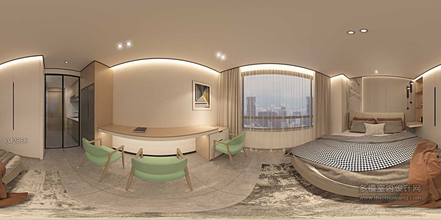 现代 客房三 全景 06