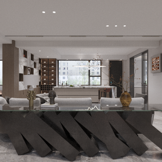 现代客餐厅小图 (2)