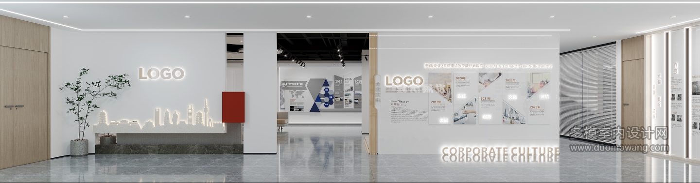 现代展区