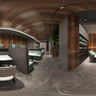 现代餐厅用餐区b (1)