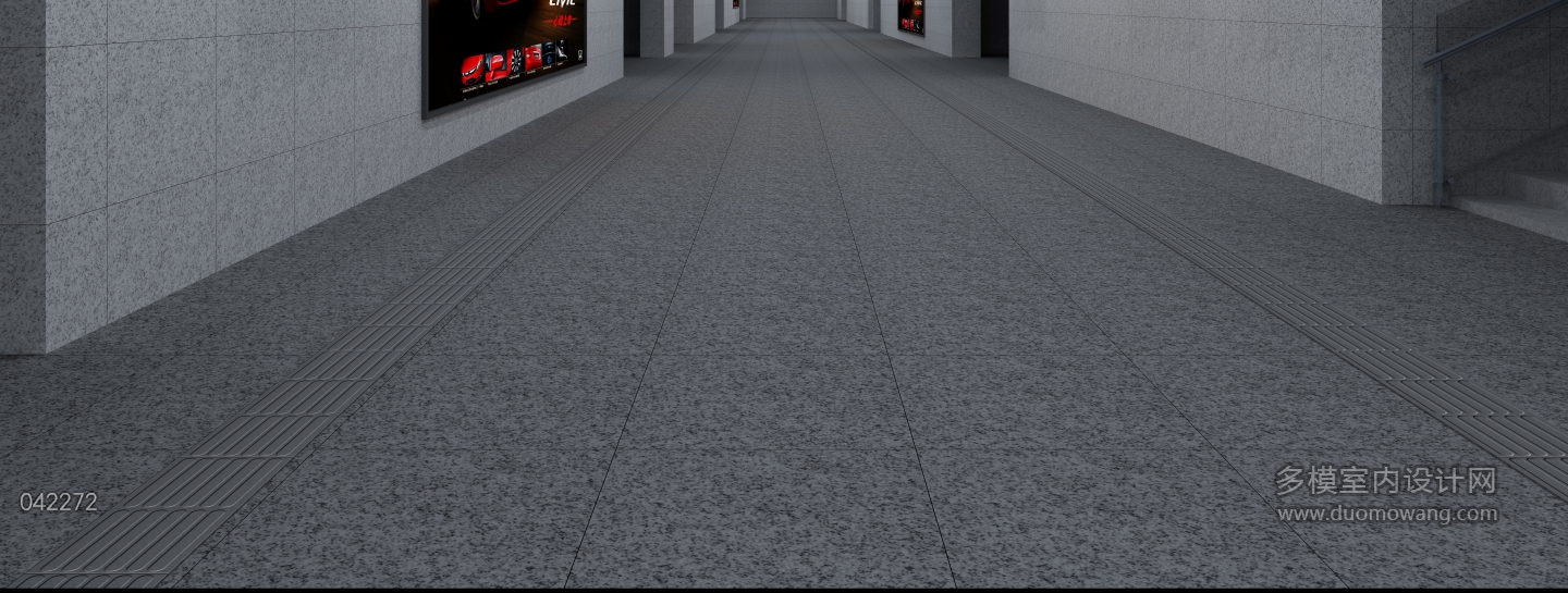 现代地铁过道