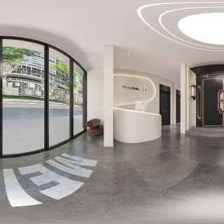 现代展厅门厅360