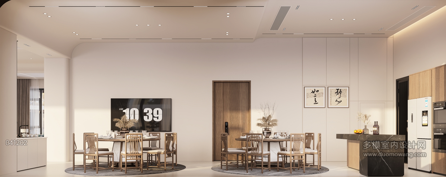 新中式餐厅002