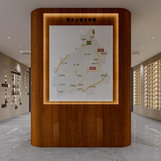 现代展厅地图