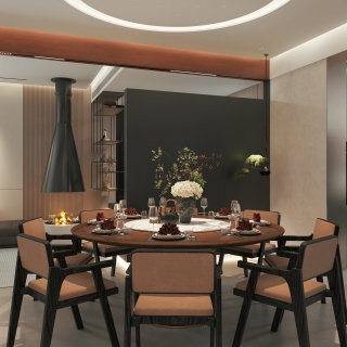 现代客餐厅-1