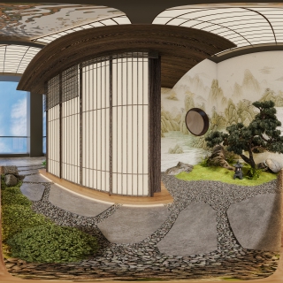 新中式 庭院 2