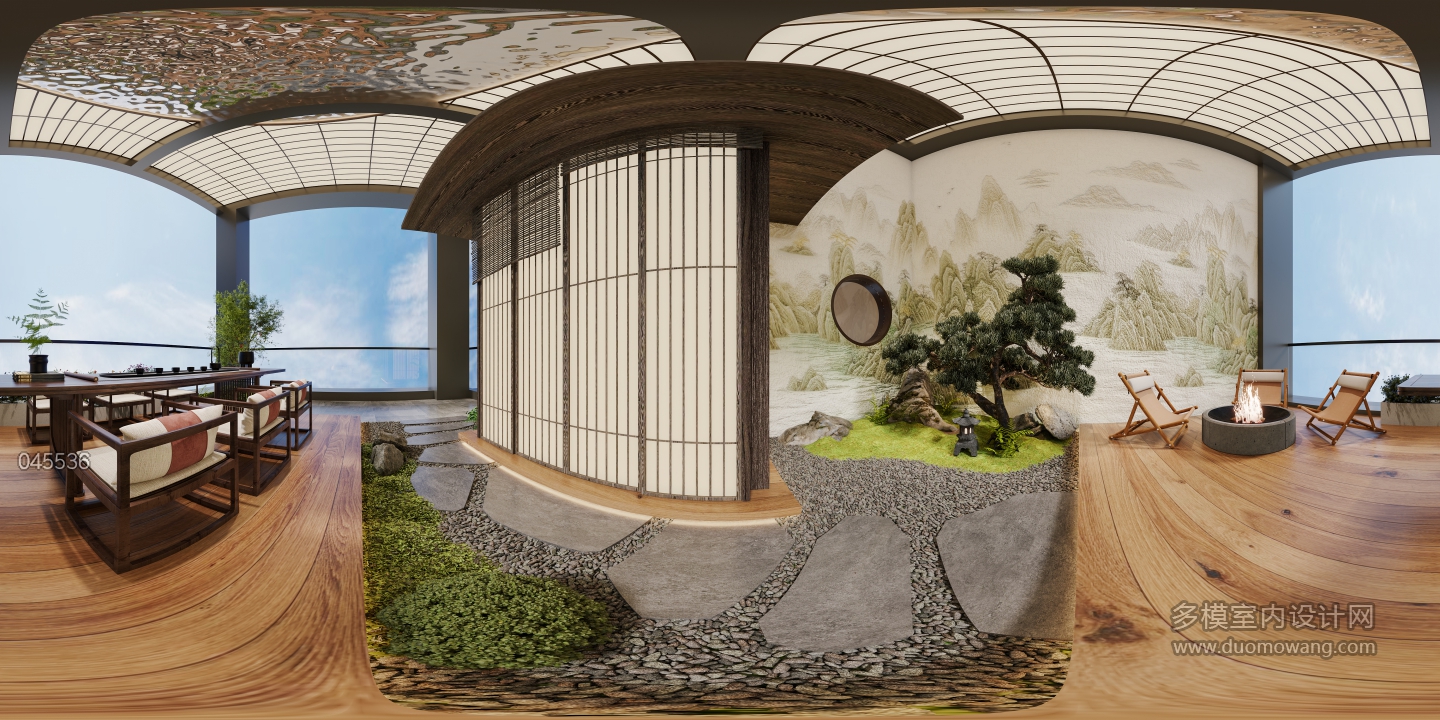 新中式 庭院 2