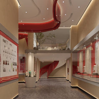 现代茅台酒展厅