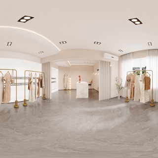现代服装店全景-3