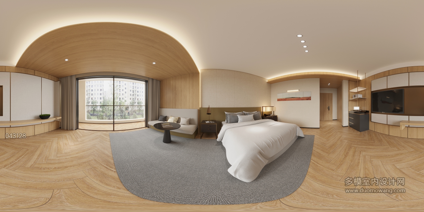 现代套房一全景