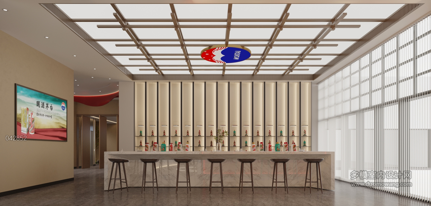 现代茅台酒展厅