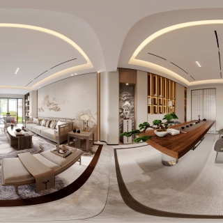 新中式一层360