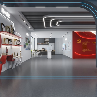 现代科技展厅视角5
