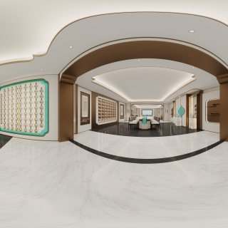 习酒展厅风格二楼全景2