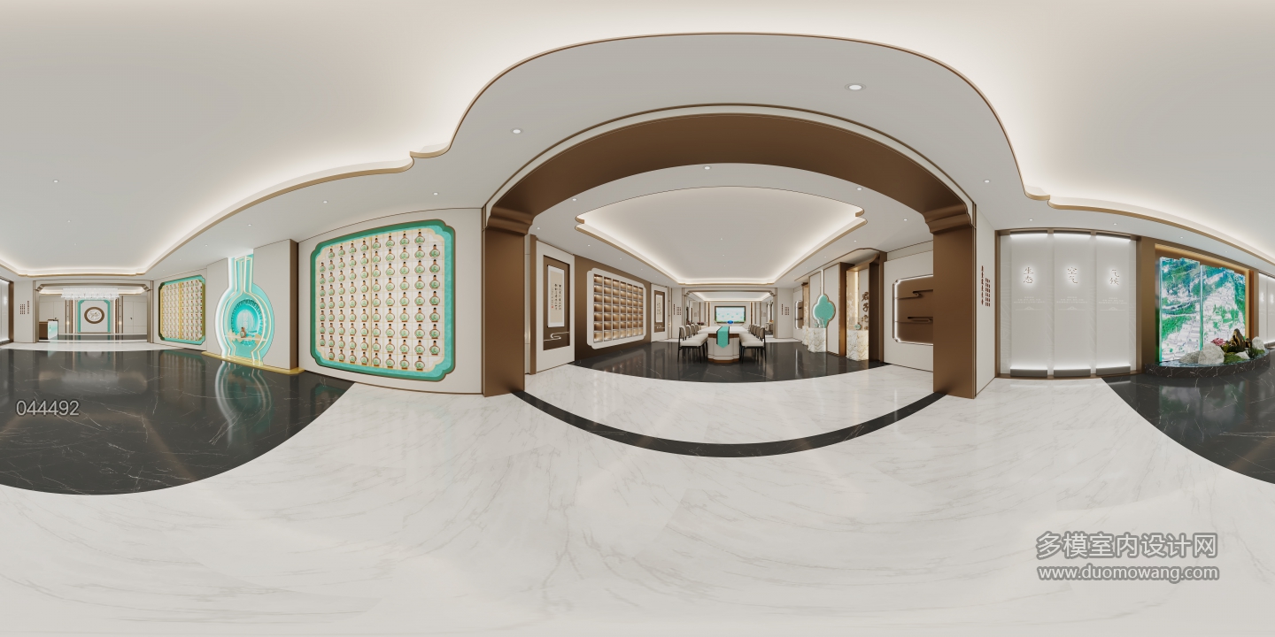 习酒展厅风格二楼全景2