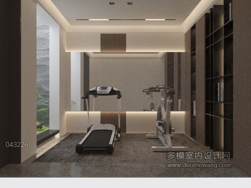 现代健身区