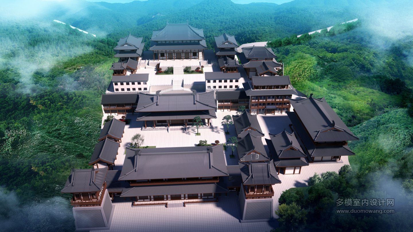 古建鸟瞰