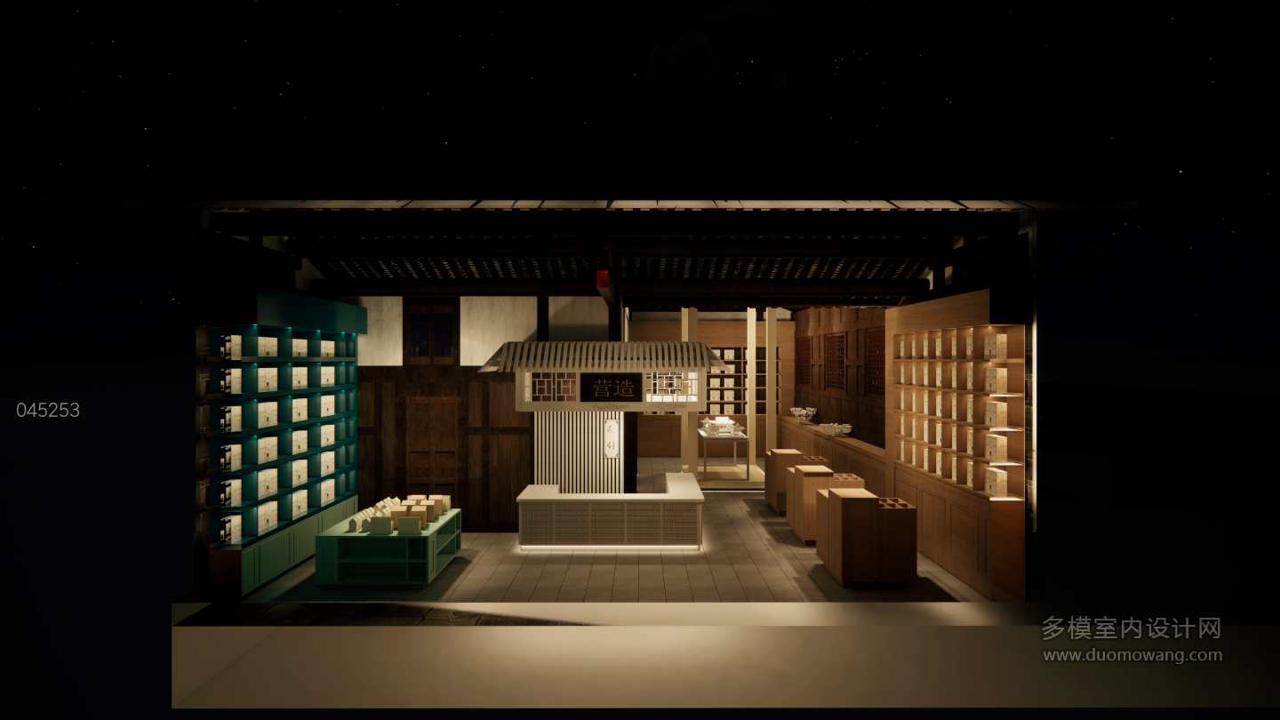 中式展厅