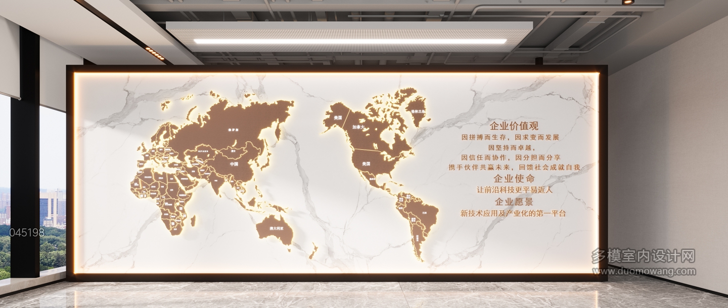 现代背景墙